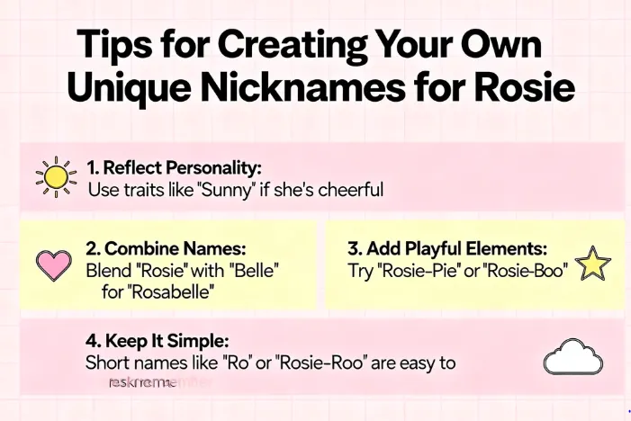 Nicknames for Rosie : 200+ Funny & Creative