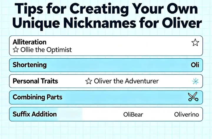 Nicknames for Oliver : 200+ Funny & Creative