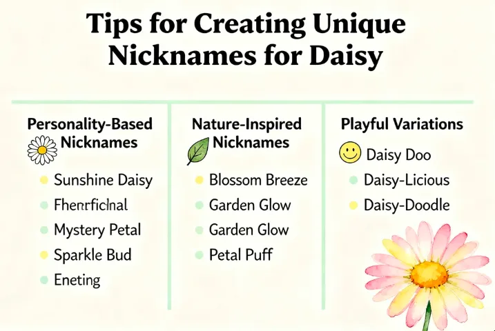 Nicknames for Daisy : 200+ Funny & Creative