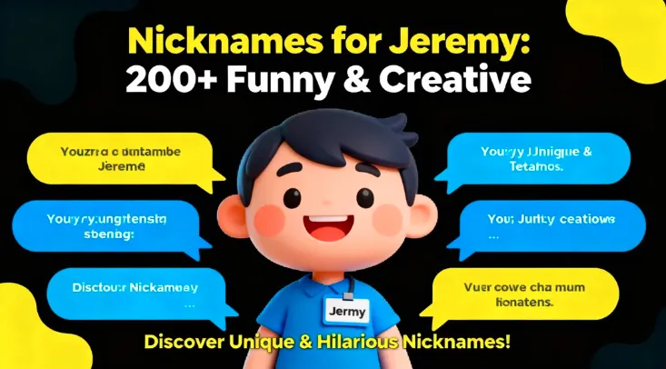 Nicknames for Jeremy : 200+ Funny & Creative