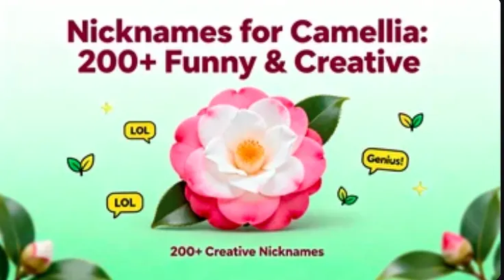 Nicknames for Camellia: 200+ Funny & Creative