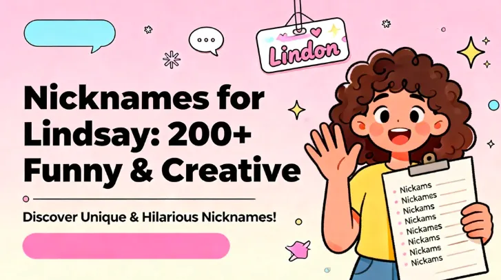Nicknames for Lindsay: 200+ Funny & Creative