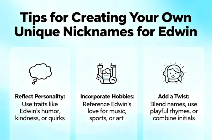 Nicknames for Edwin: 200+ Funny & Creative