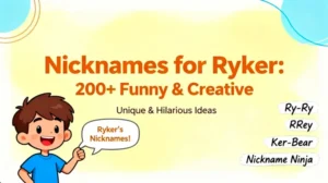 Nicknames for Ryker : 200+ Funny & Creative
