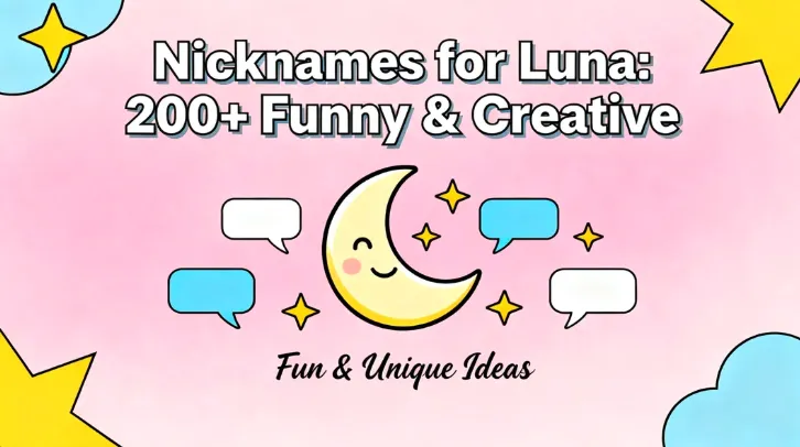Nicknames for Luna : 200+ Funny & Creative