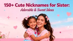 150+ Cute Nicknames for Sister: Adorable & Sweet Ideas