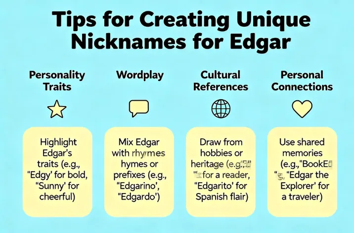 Nicknames for Edgar: 200+ Funny & Creative