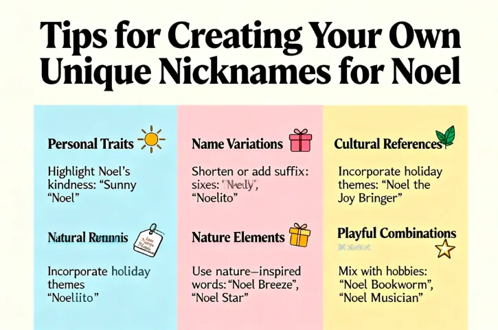 Nicknames for Noel: 200+ Funny & Creative