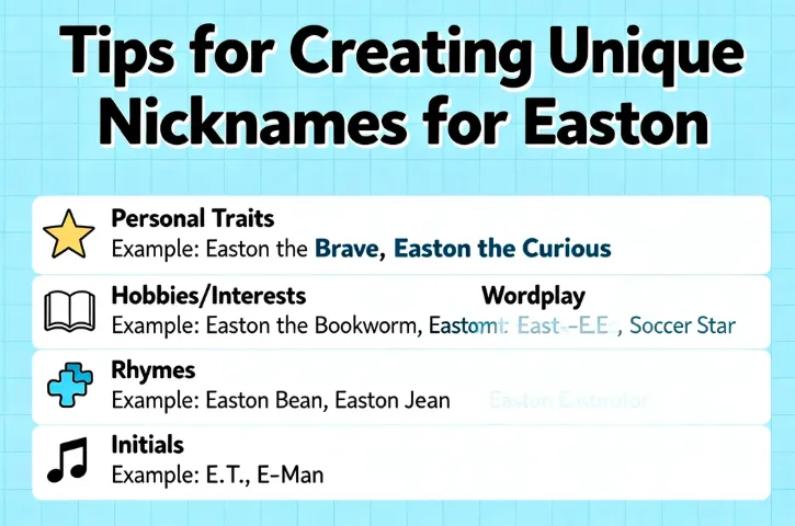 Nicknames for Easton: 200+ Funny & Creative