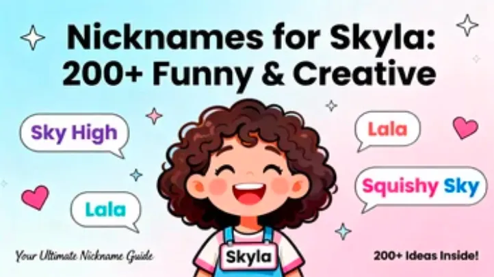Nicknames for Skyla : 200+ Funny & Creative
