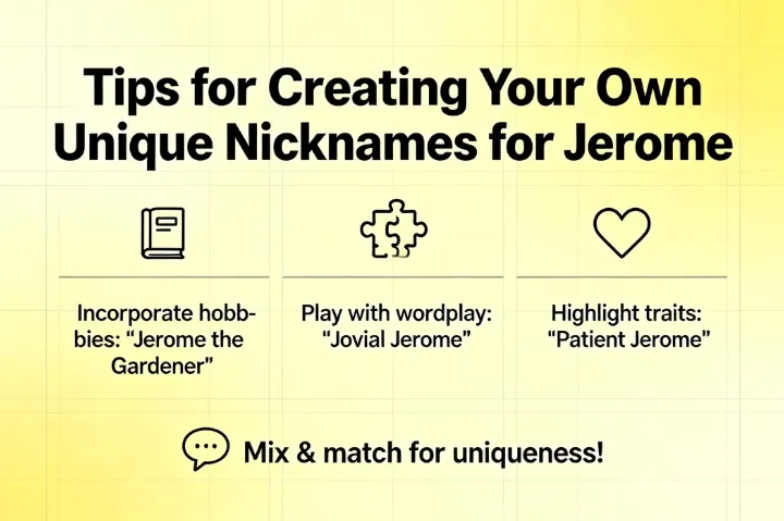 Nicknames for Jerome : 200+ Funny & Creative
