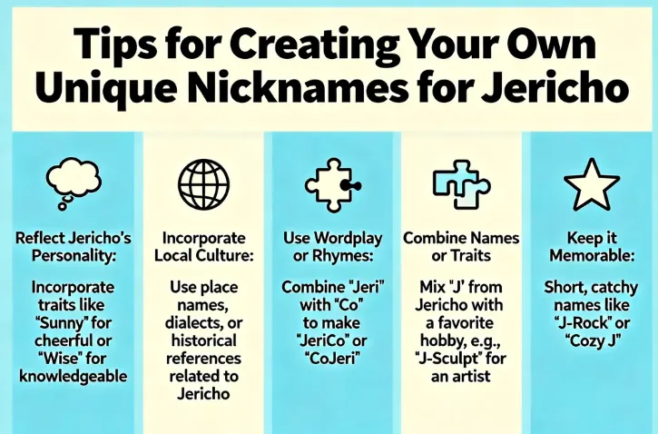 Nicknames for Jericho: 200+ Funny & Creative