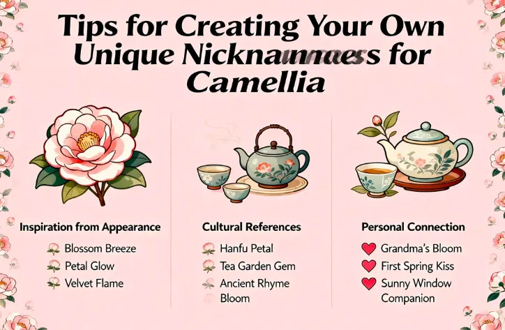 Nicknames for Camellia: 200+ Funny & Creative