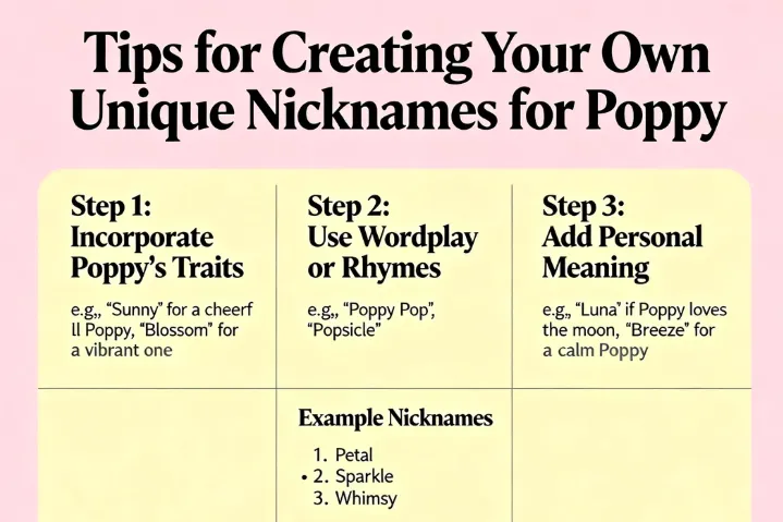 Nicknames for Poppy : 200+ Funny & Creative