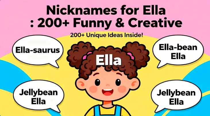 Nicknames for Ella : 200+ Funny & Creative