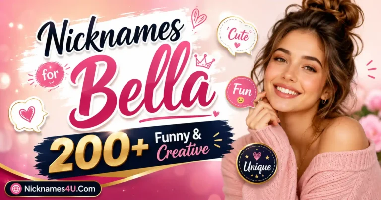 Nicknames for Bella 200+ Funny & Creative