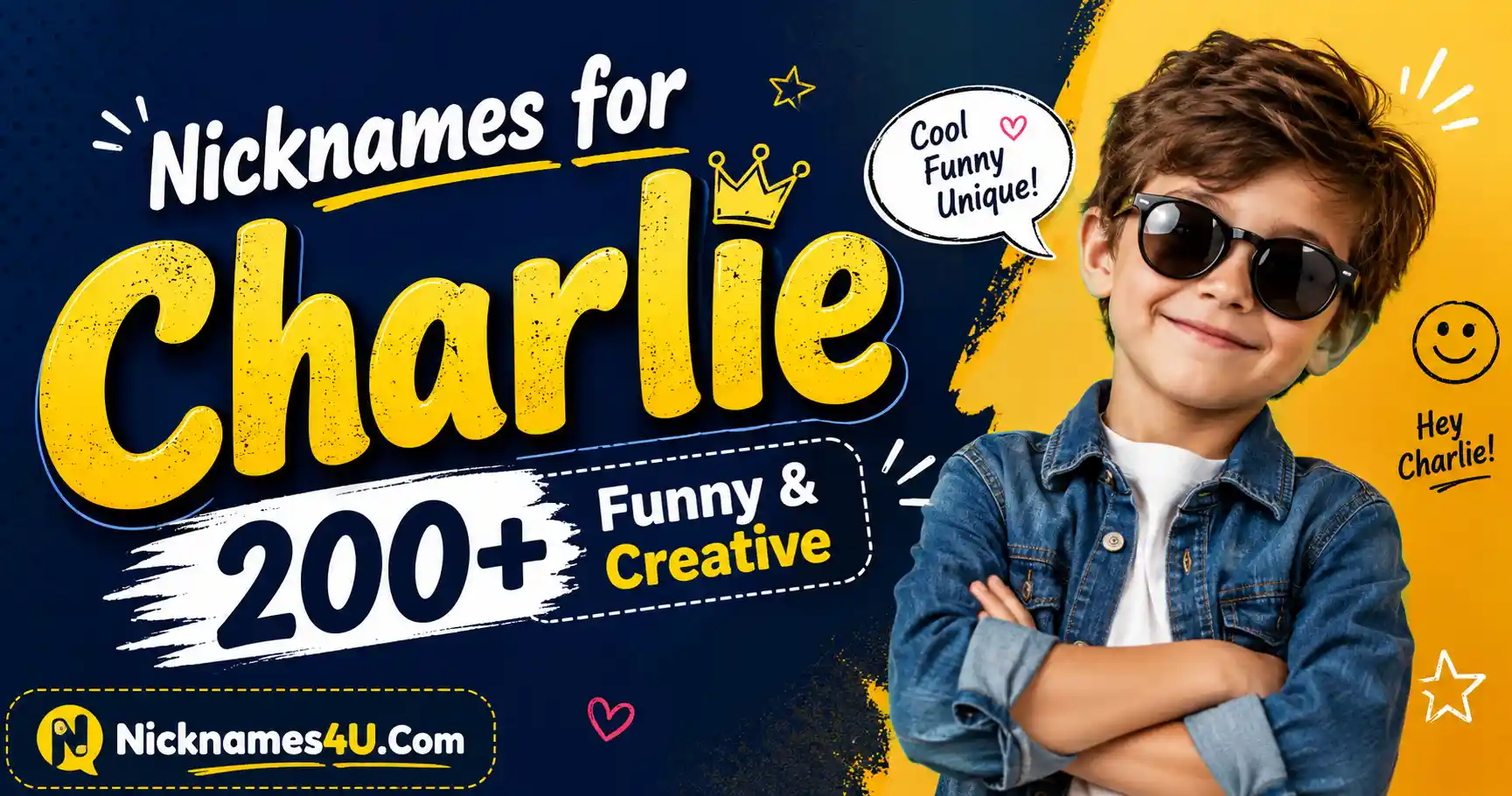 Nicknames for Charlie 200+ Funny & Creative