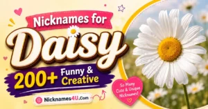 Nicknames for Daisy 200+ Funny & Creative