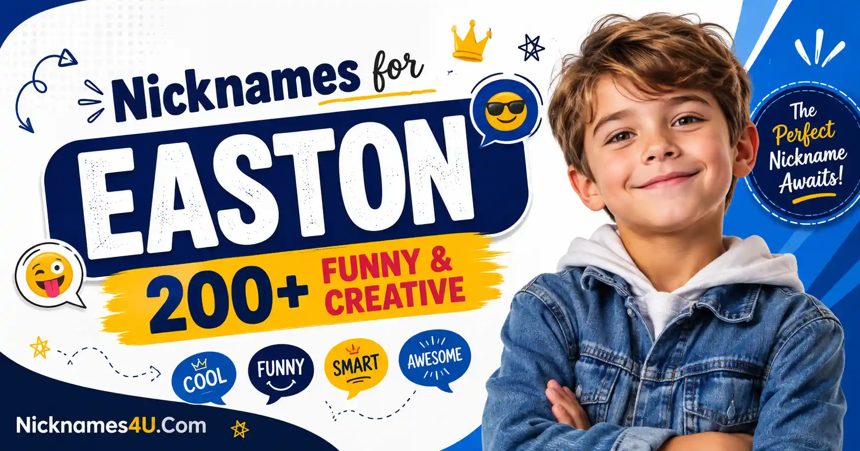 Nicknames for Easton 200+ Funny & Creative