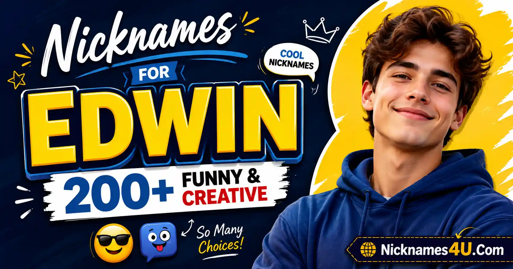 Nicknames for Edwin 200+ Funny & Creative