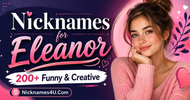 Nicknames for Eleanor 200+ Funny & Creative