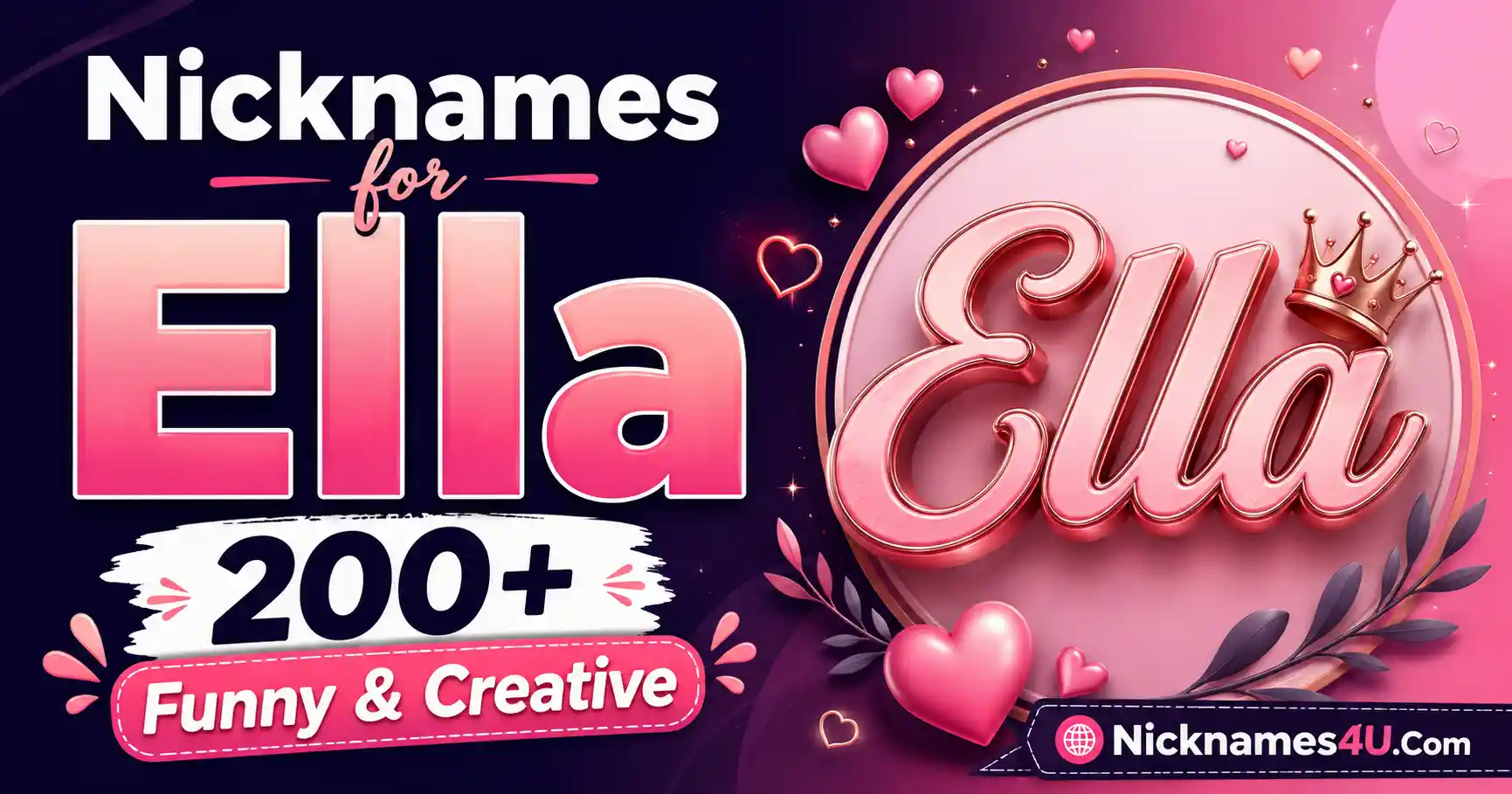 Nicknames for Ella 200+ Funny & Creative