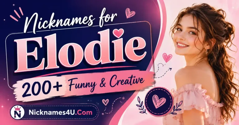 Nicknames for Elodie 200+ Funny & Creative
