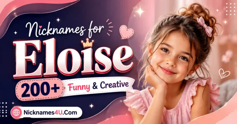 Nicknames for Eloise 200+ Funny & Creative