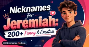 Nicknames for Jeremiah 200+ Funny & Creative