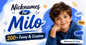 Nicknames for Milo 200+ Funny & Creative