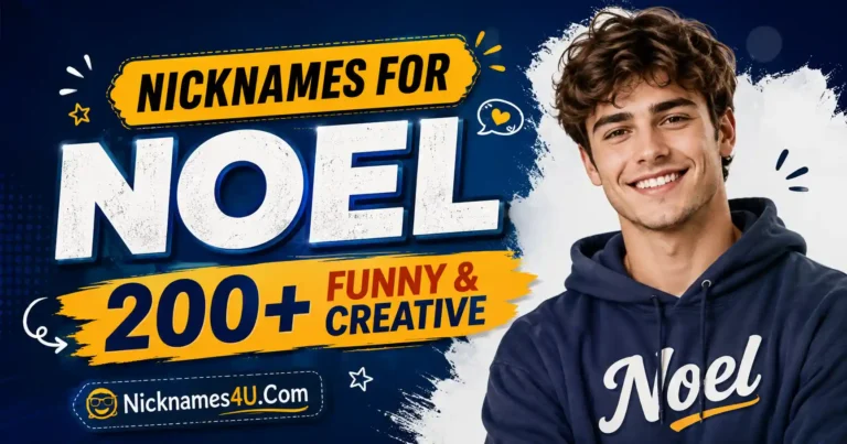 Nicknames for Noel 200+ Funny & Creative