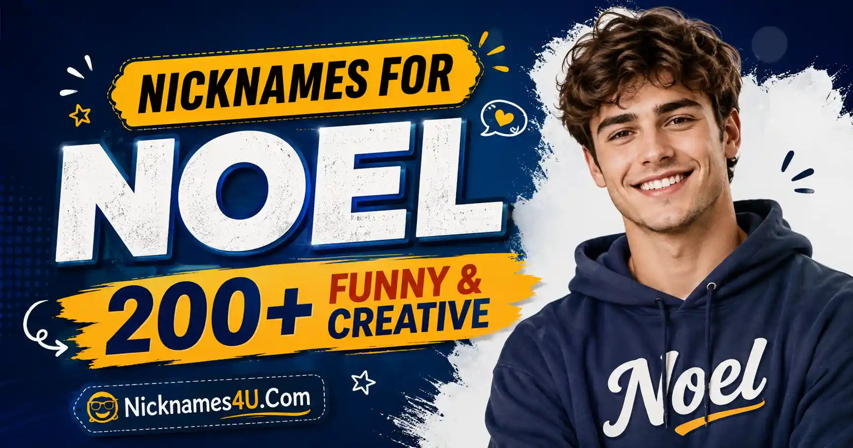 Nicknames for Noel 200+ Funny & Creative