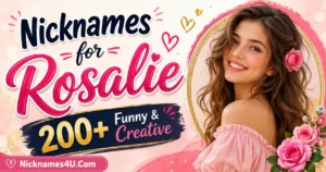 Nicknames for Rosalie 200+ Funny & Creative