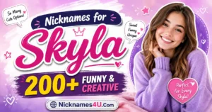 Nicknames for Skyla 200+ Funny & Creative