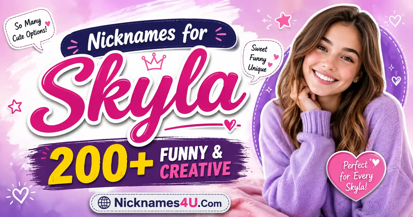 Nicknames for Skyla 200+ Funny & Creative