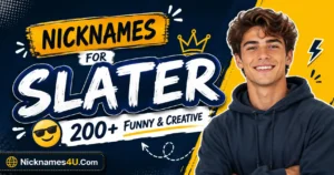 Nicknames for Slater 200+ Funny & Creative