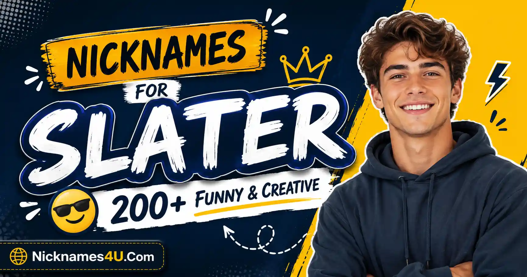 Nicknames for Slater 200+ Funny & Creative