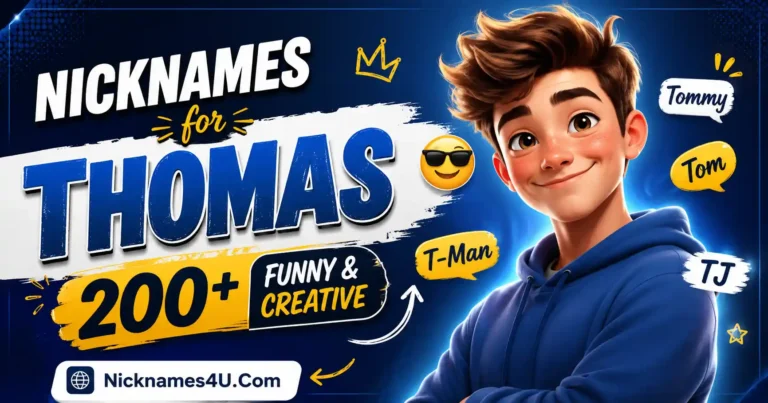 Nicknames for Thomas 200+ Funny & Creative