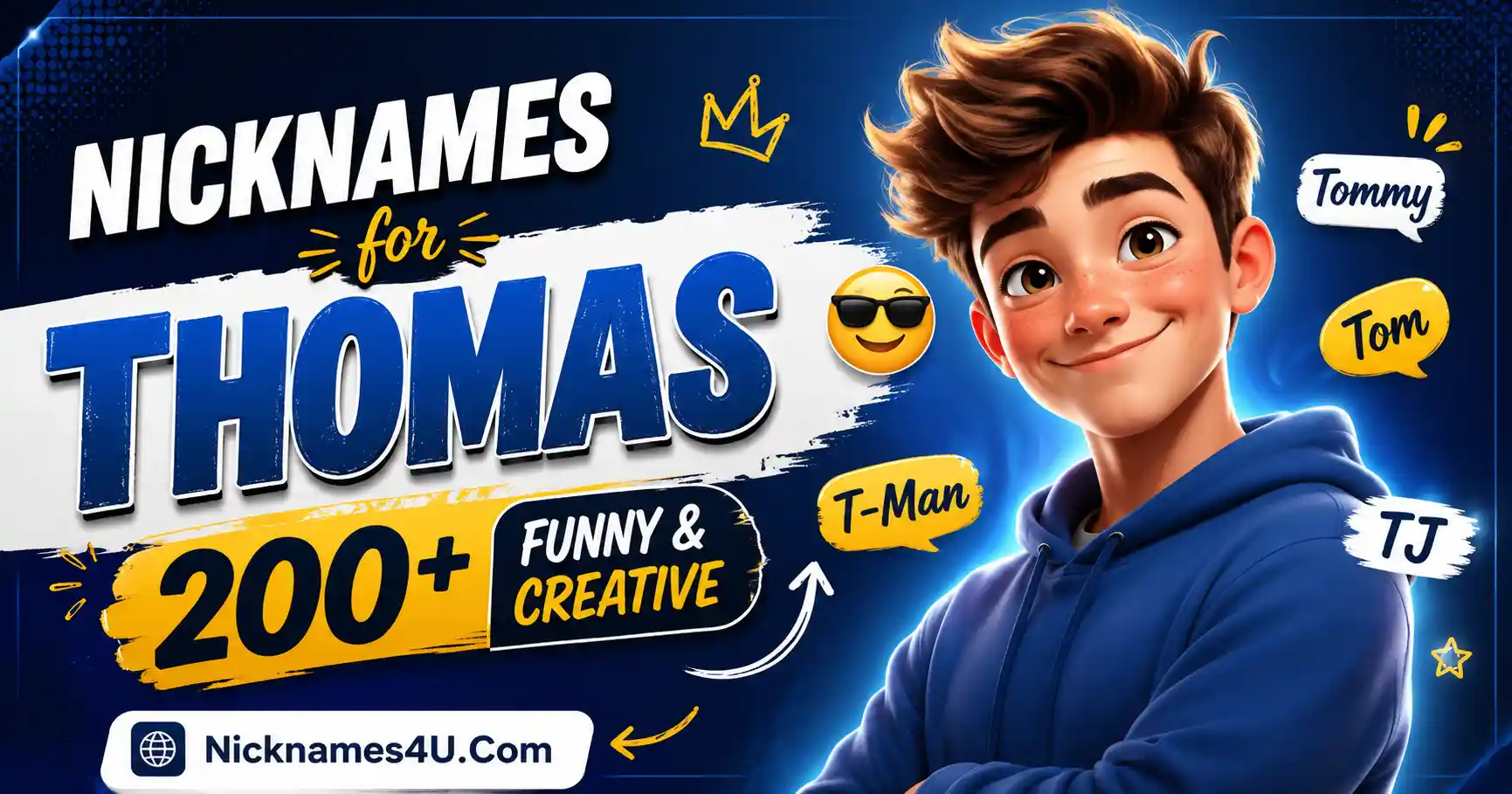 Nicknames for Thomas 200+ Funny & Creative