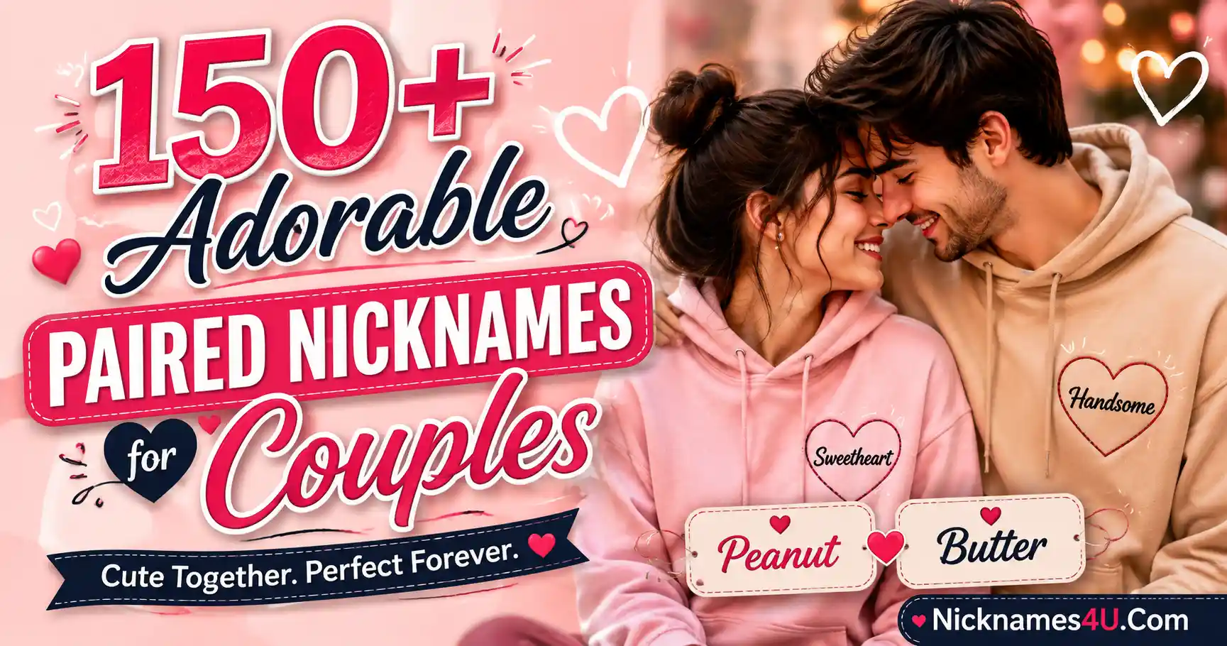 150+ Adorable Paired Nicknames for Couples
