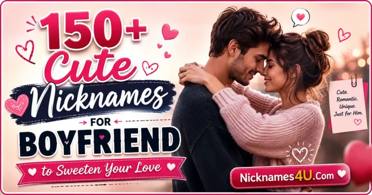 150+ Cute Nicknames for Boyfriend to Sweeten Your Love
