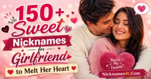150+ Sweet Nicknames for Girlfriend to Melt Her Heart