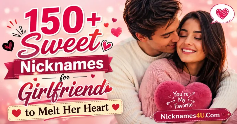 150+ Sweet Nicknames for Girlfriend to Melt Her Heart
