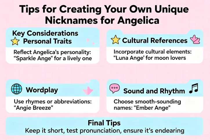 Nicknames for Angelica : 200+ Funny & Creative