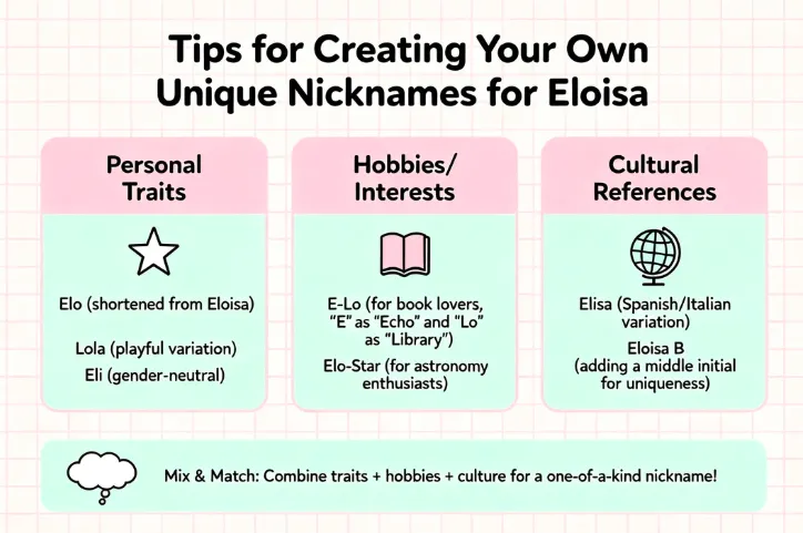 Nicknames for Eloisa : 200+ Funny & Creative