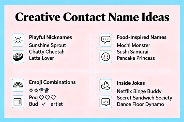 150+ Funny Contact Names for Boyfriend (Creative & Hilarious Ideas)