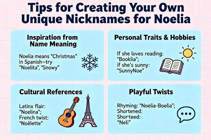 Nicknames for Noelia : 200+ Funny & Creative