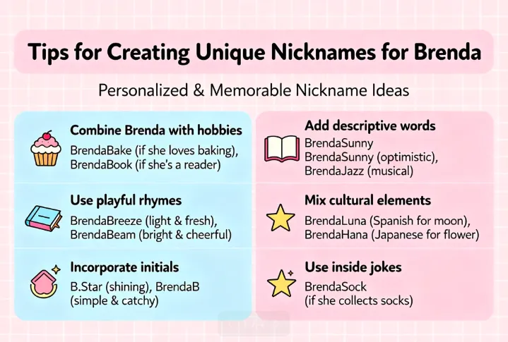 Nicknames for Brenda : 200+ Funny & Creative
