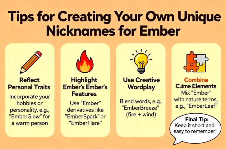 Nicknames for Ember : 200+ Funny & Creative