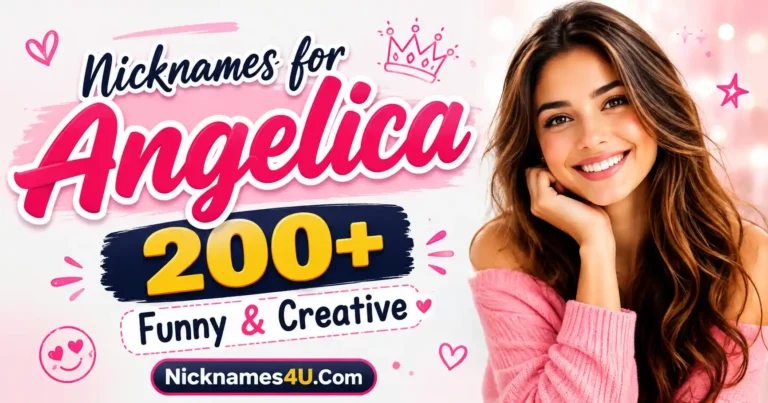 Nicknames for Angelica 200+ Funny & Creative